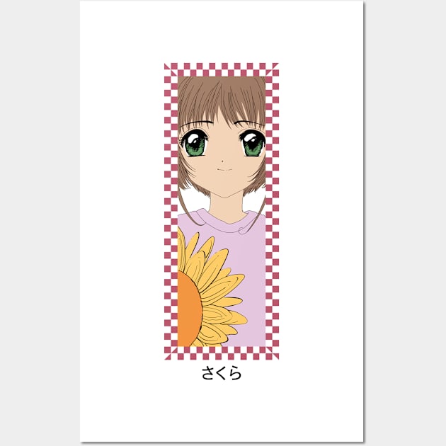 Card Captor Sakura Checker Box 1 Wall Art by moni5550